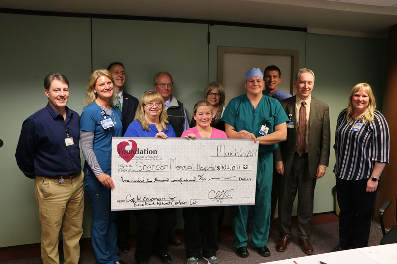 Sheridan Memorial Hospital Donations