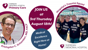 Third Thursday -- Trauma Team and Primary Care @ Third Thursday - Downtown Sheridan