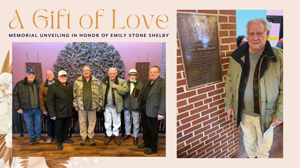 A Gift of Love - Memorial Unveiling in Honor of Emily Stone Shelby