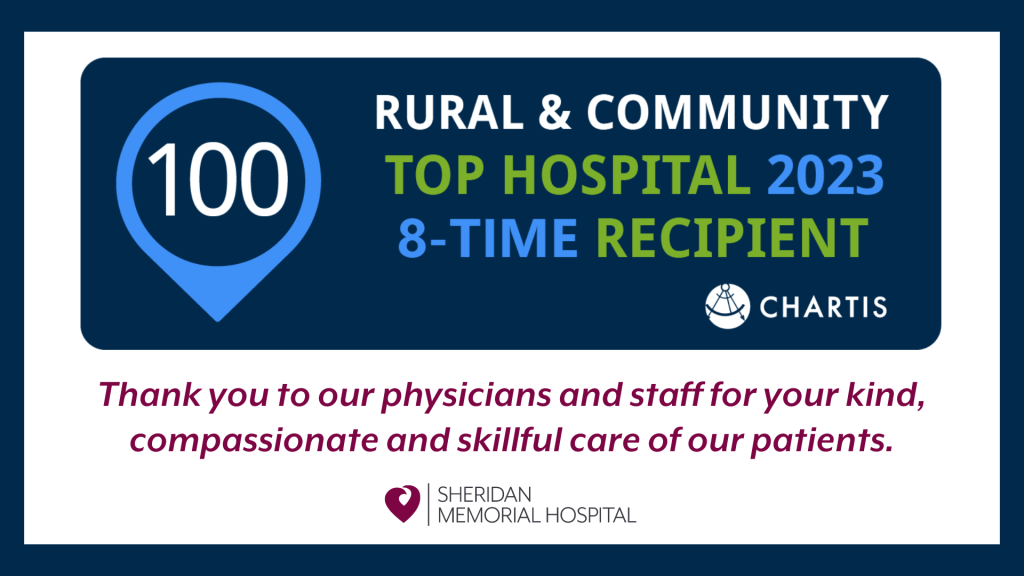SMH Designated Top 100 Rural and Community Hospital for Eighth Straight Year