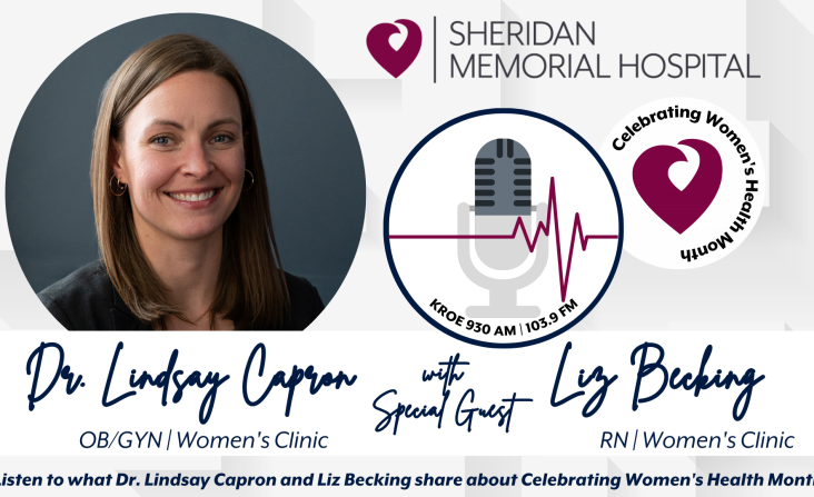 Dr. Lindsay Capron & Liz Becking, RN, talk about Celebrating Women, Women’s Clinic, and Women’s Health