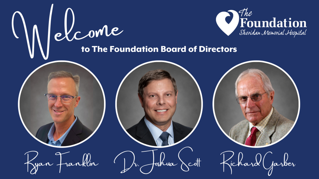 Welcome, Ryan Franklin, Dr. Joshua Scott, and Richard Garber!
