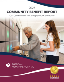 2023 Community Benefit Report Cover