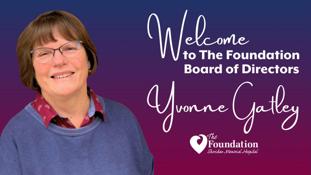Welcome, to The Foundation Board of Directors, Yvonne Gatley!