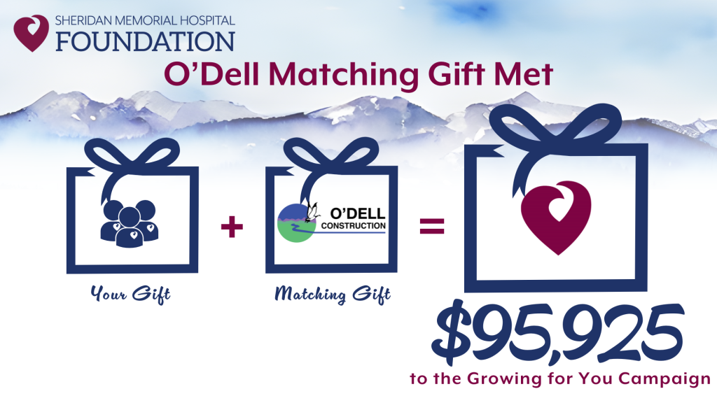 $45,000 Challenge Met: O’Dell Gift Inspires Community to Strengthen Local Health Care