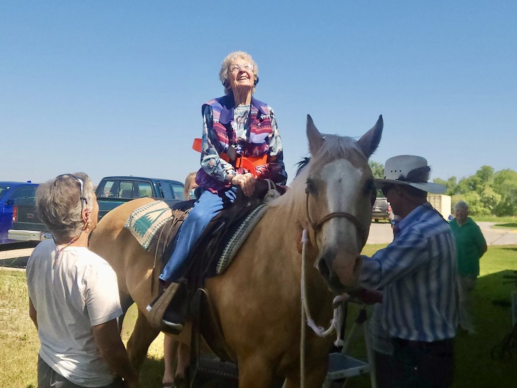 Vera rides again at 99 years young Vera rides again at 99 years young