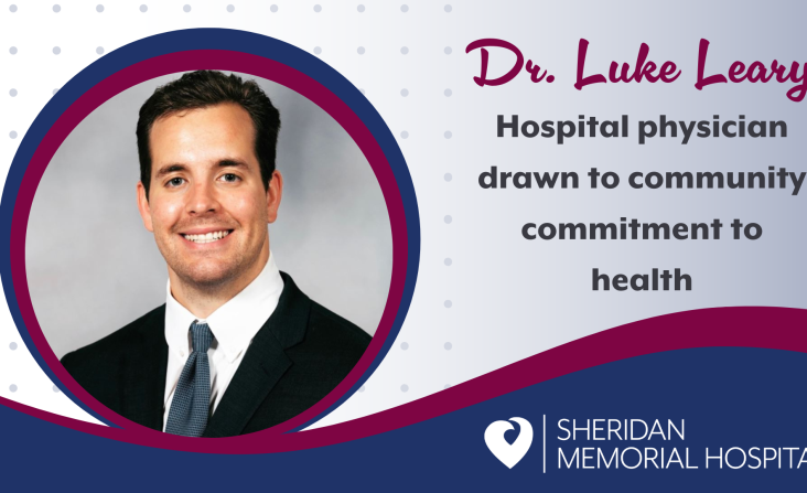 Hospital physician drawn to community commitment to health