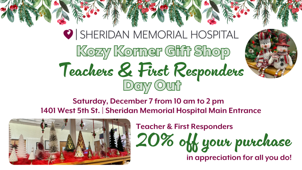 Teachers & First Responders Day Out at Kozy Korner Gift Shop @ Kozy Korner Gift Shop