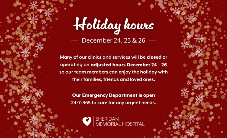 Holiday hours