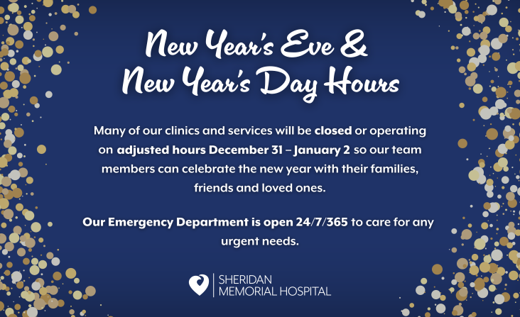 New Year’s Eve & New Year’s Day Hours