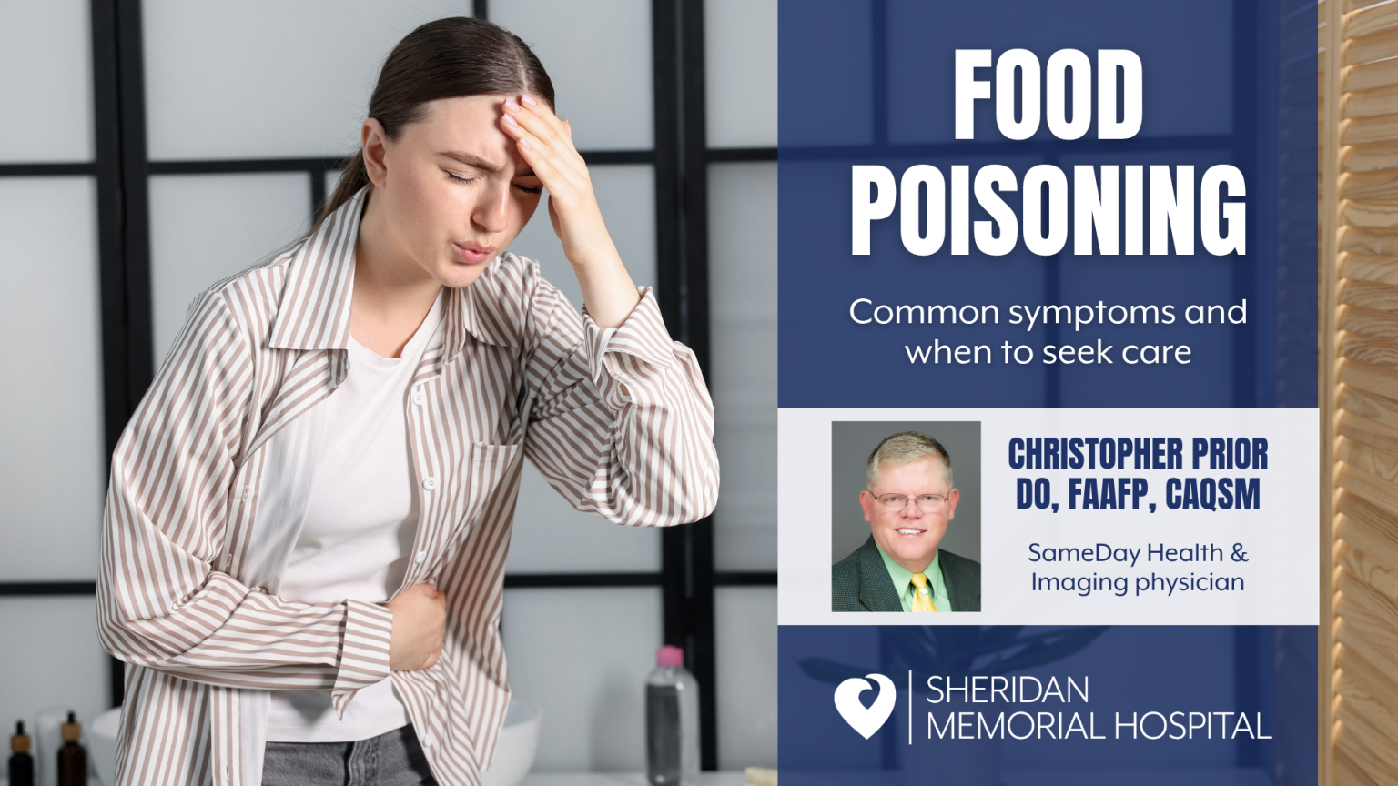 Food poisoning: Common symptoms and when to seek care - Sheridan ...