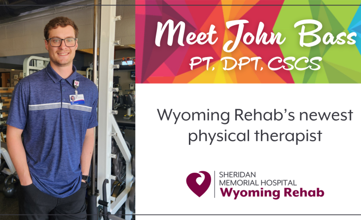 Meet John Bass, PT, DPT, CSCS: Wyoming Rehab’s newest physical therapist