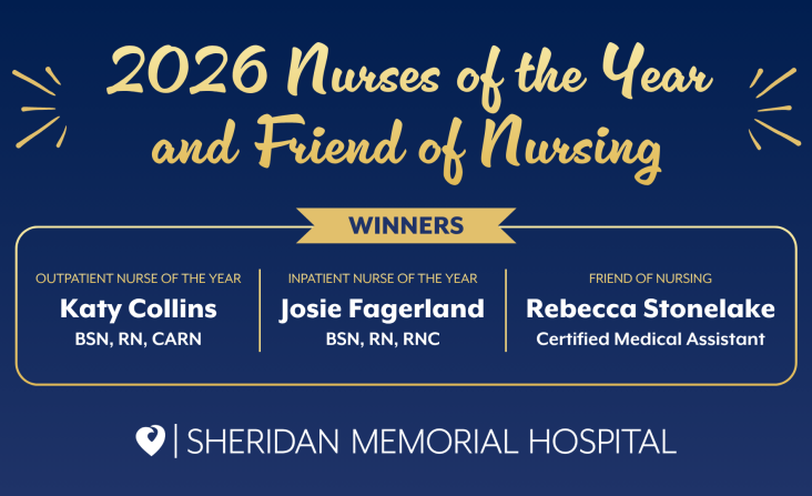 Congratulations to Sheridan Memorial Hospital’s 2026 nursing award winners