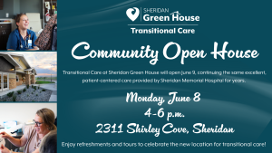 Community Open House: Transitional Care at Sheridan Green House @ Whitney Cottage - Sheridan Green House