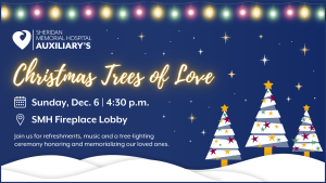 Sheridan Memorial Hospital Auxiliary's 2026 Christmas Trees of Love @ SMH Fireplace Lobby