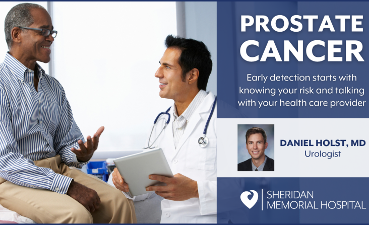 Detecting prostate cancer early starts with knowing your risk and talking with your health care provider